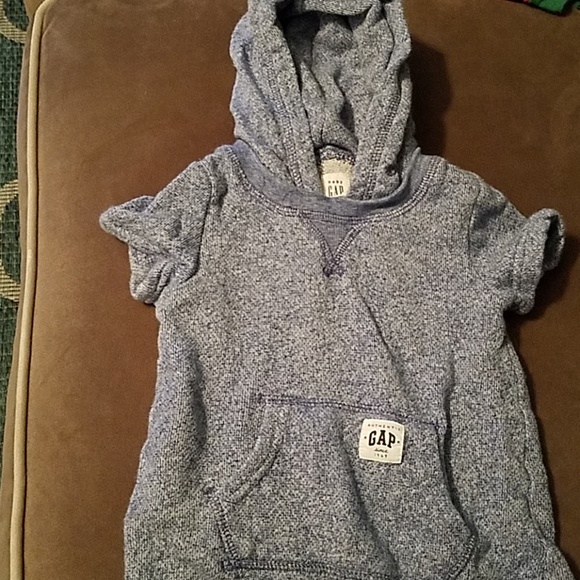 Baby Gap Other - Baby Gap Romper with Hoody